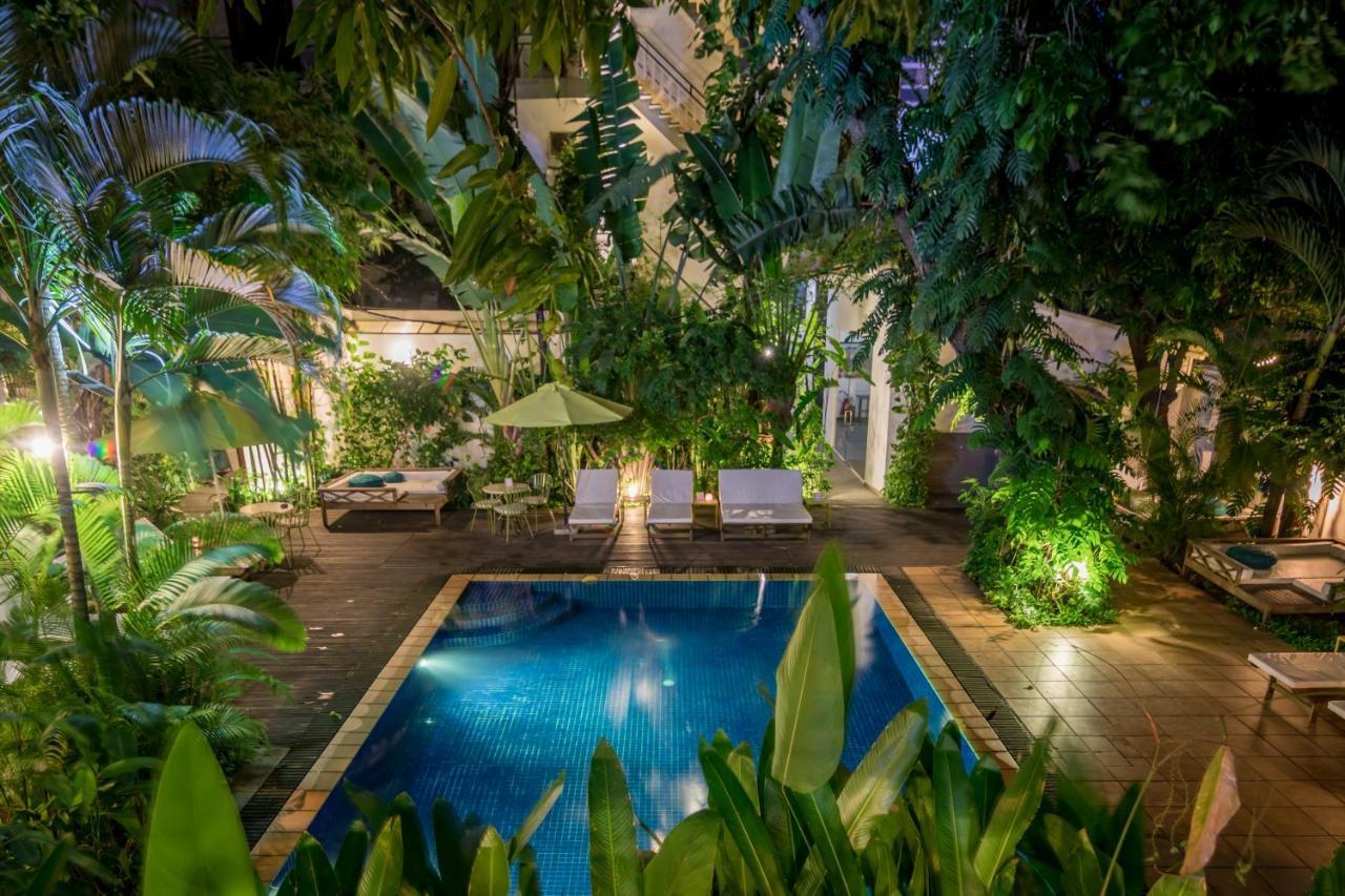 Villa Langka Hotel & Restaurant Phnompenh Exteriér fotografie